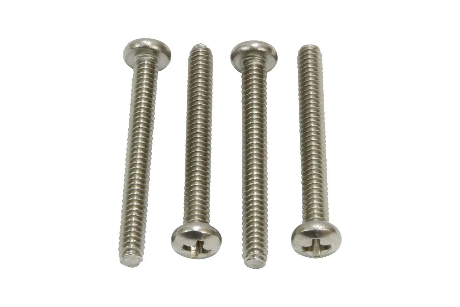 10-24 X 5/8" Stainless Pan Head Phillips Machine Screw (100 pc) 18-8 (304) Stainless