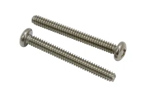 10-24 X 5/8" Stainless Pan Head Phillips Machine Screw (100 pc) 18-8 (304) Stainless