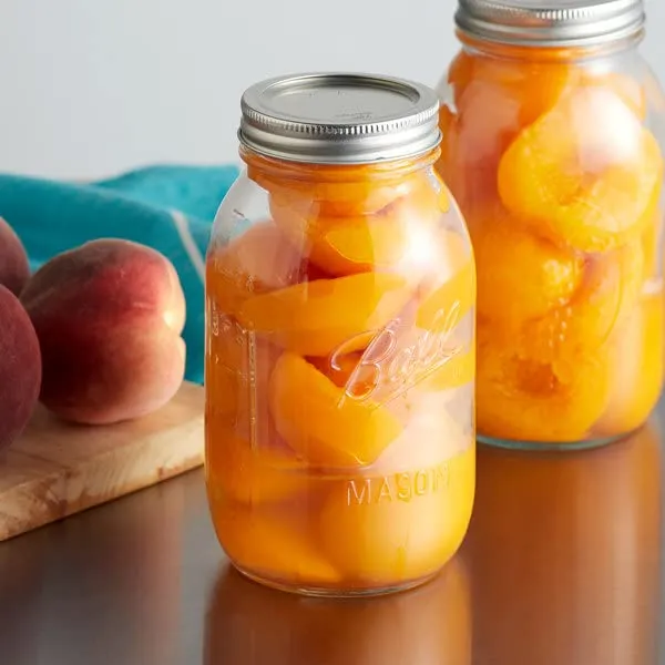 12 oz Regular-Mouth Glass Mason Canning Jars - 12 Pack