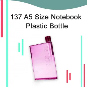 137 A5 Size Notebook Plastic Bottle (Any olor)