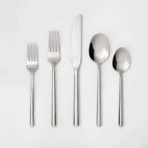 20pc Izon Flatware Set Silver - Project 62