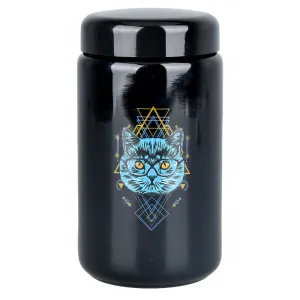 420 Sacred Cat Jar with UV Screw Top