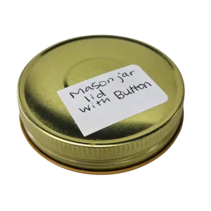 70 mm Mason Canning Jar Lid - Gold