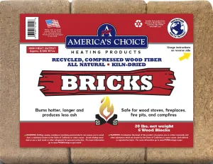 America's Choice Wood Fuel Bricks