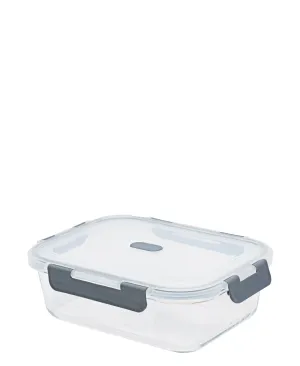Aqua Rectangular Food Container - 1 Litre