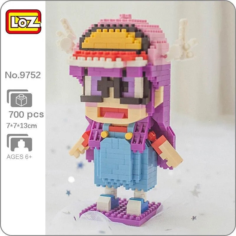 Arale Norimaki | LOZ Mini Block Building Bricks Set Cartoon Character for Ages 10 