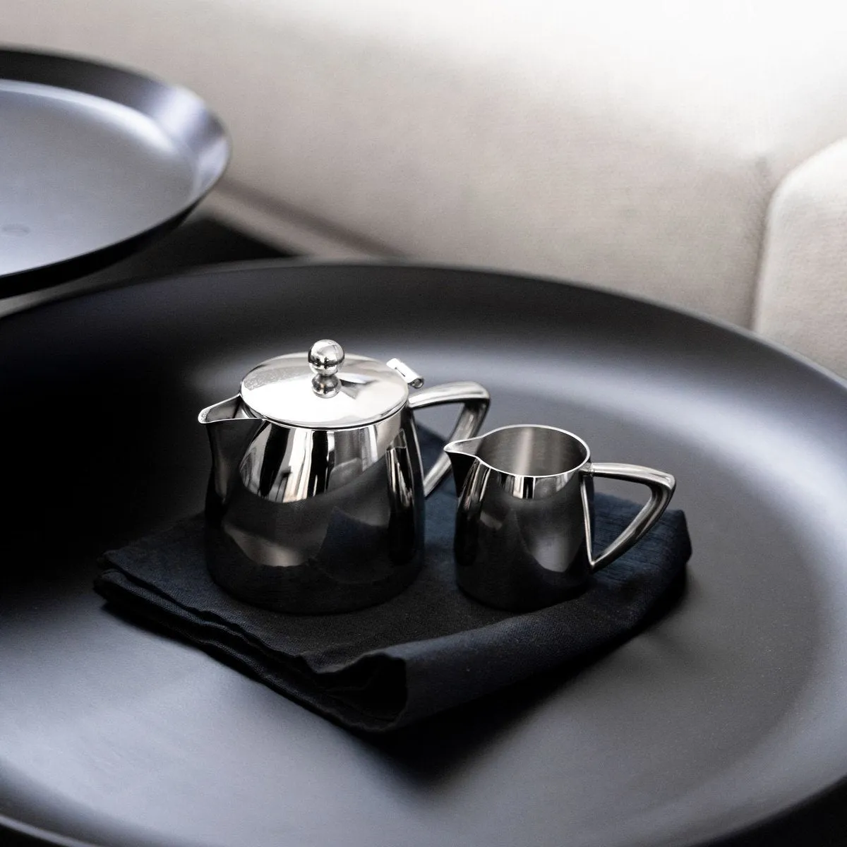 Art Deco 1.2L Teapot, Stainless steel