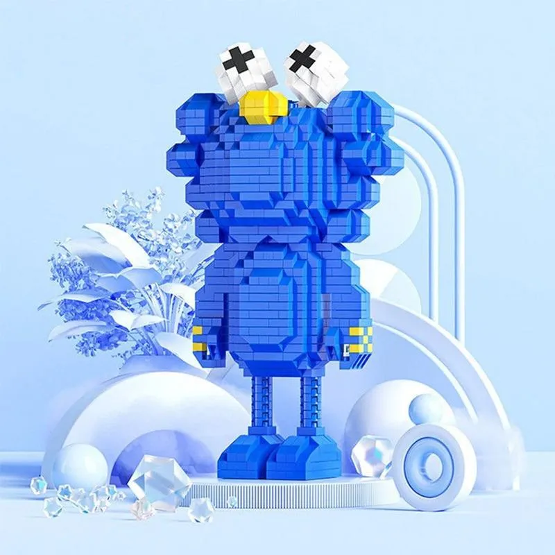 Blue Monster | LOZ Mini Block Building Bricks Set Cartoon Character for Ages 10 