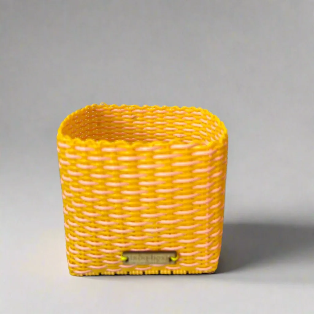 boxi square container ~ interweave ~ small