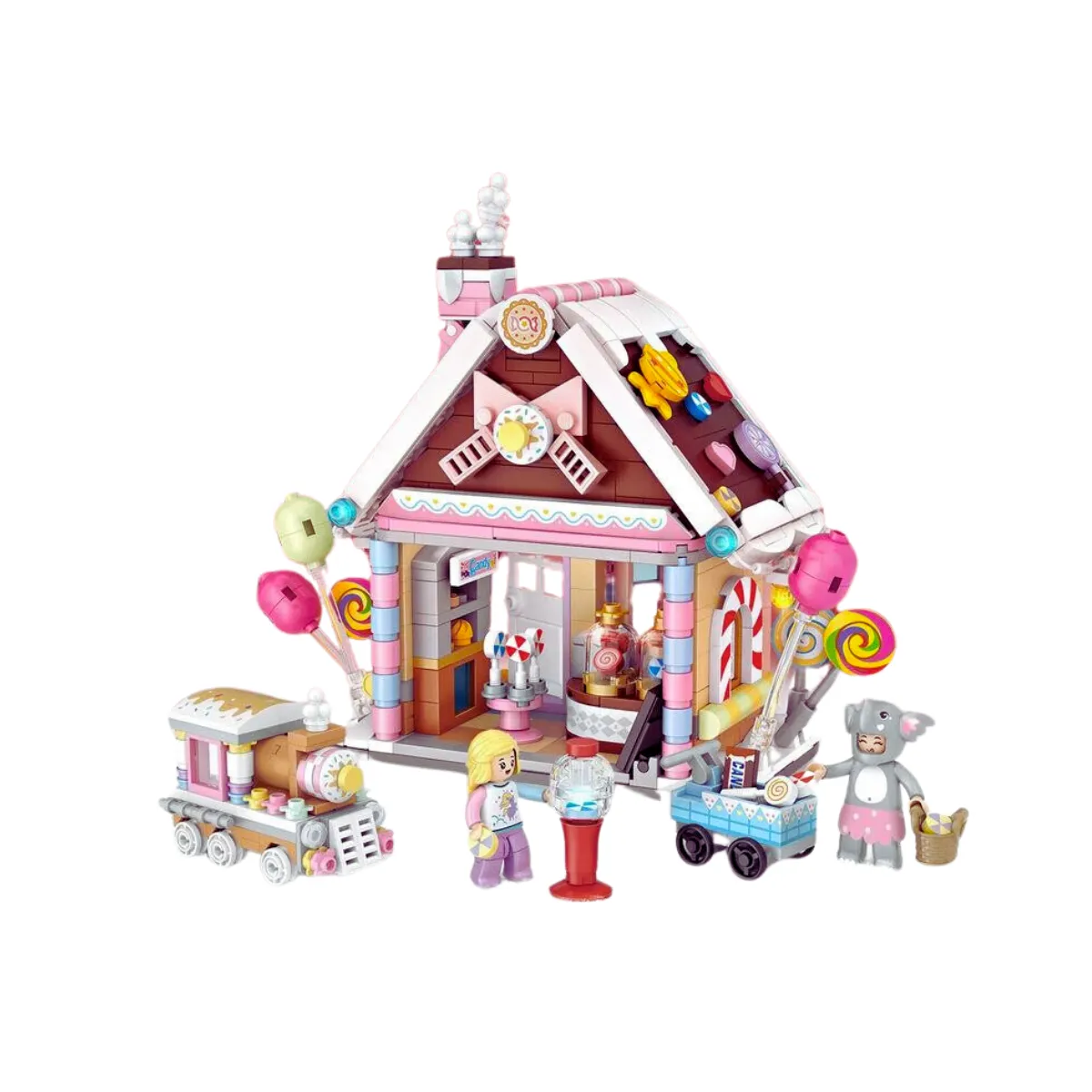 Candy House | LOZ 1224 Mini Block Building Bricks Set Fairy Tale for Ages 10 