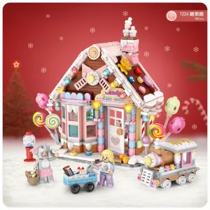 Candy House | LOZ 1224 Mini Block Building Bricks Set Fairy Tale for Ages 10 