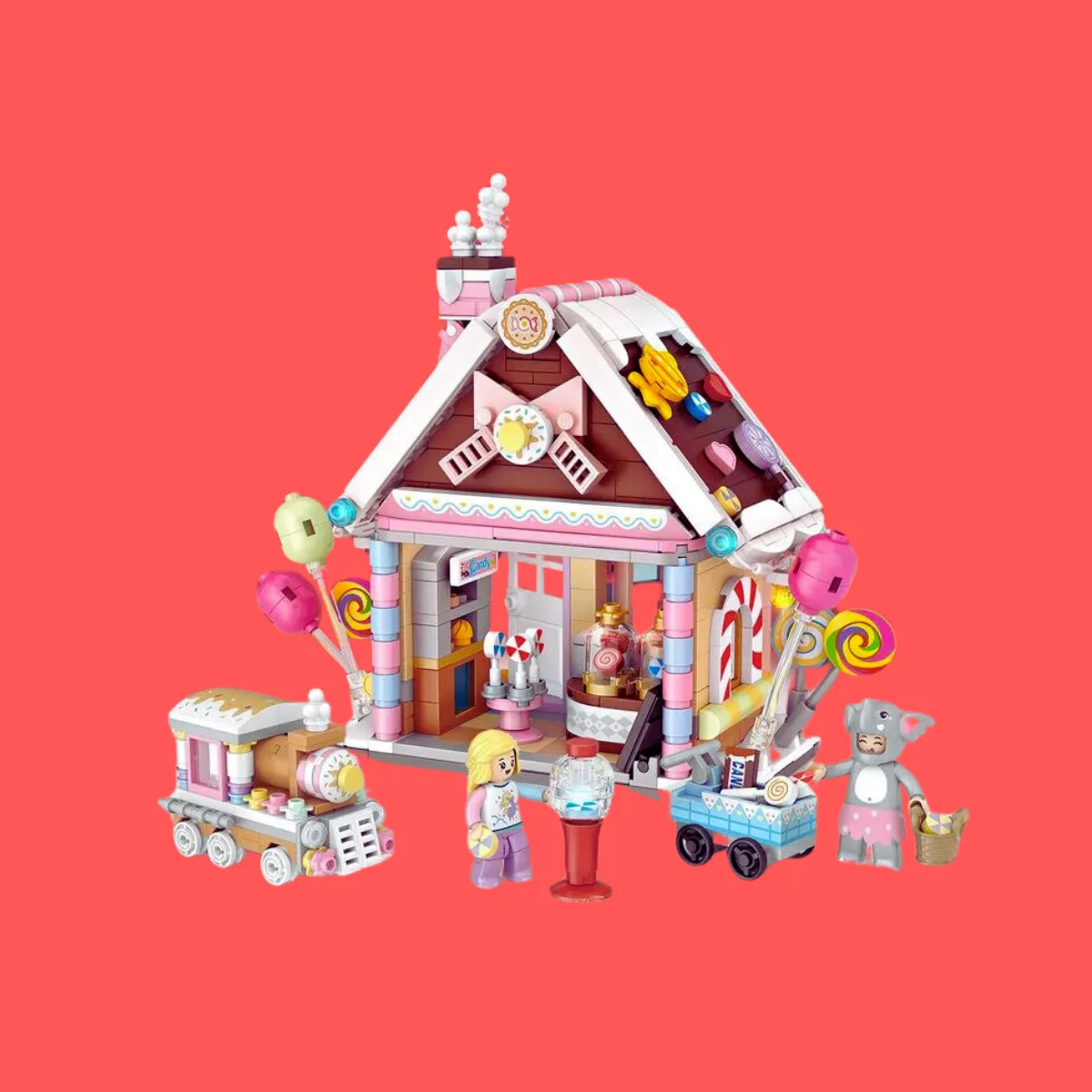 Candy House | LOZ 1224 Mini Block Building Bricks Set Fairy Tale for Ages 10 