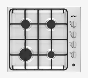 Chef 60cm Natural Gas Battery Ignition Cooktop CHG642SC