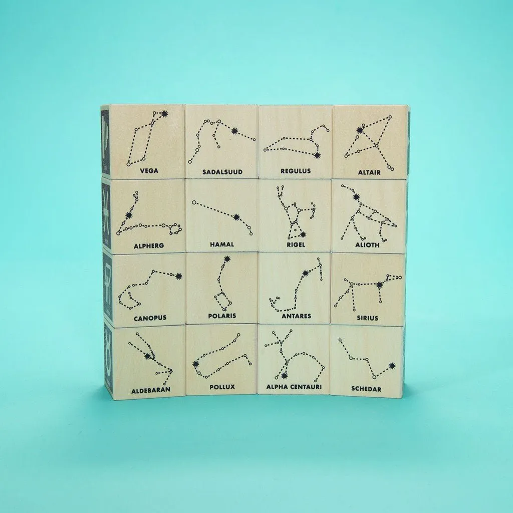 Constellation Wooden Blocks