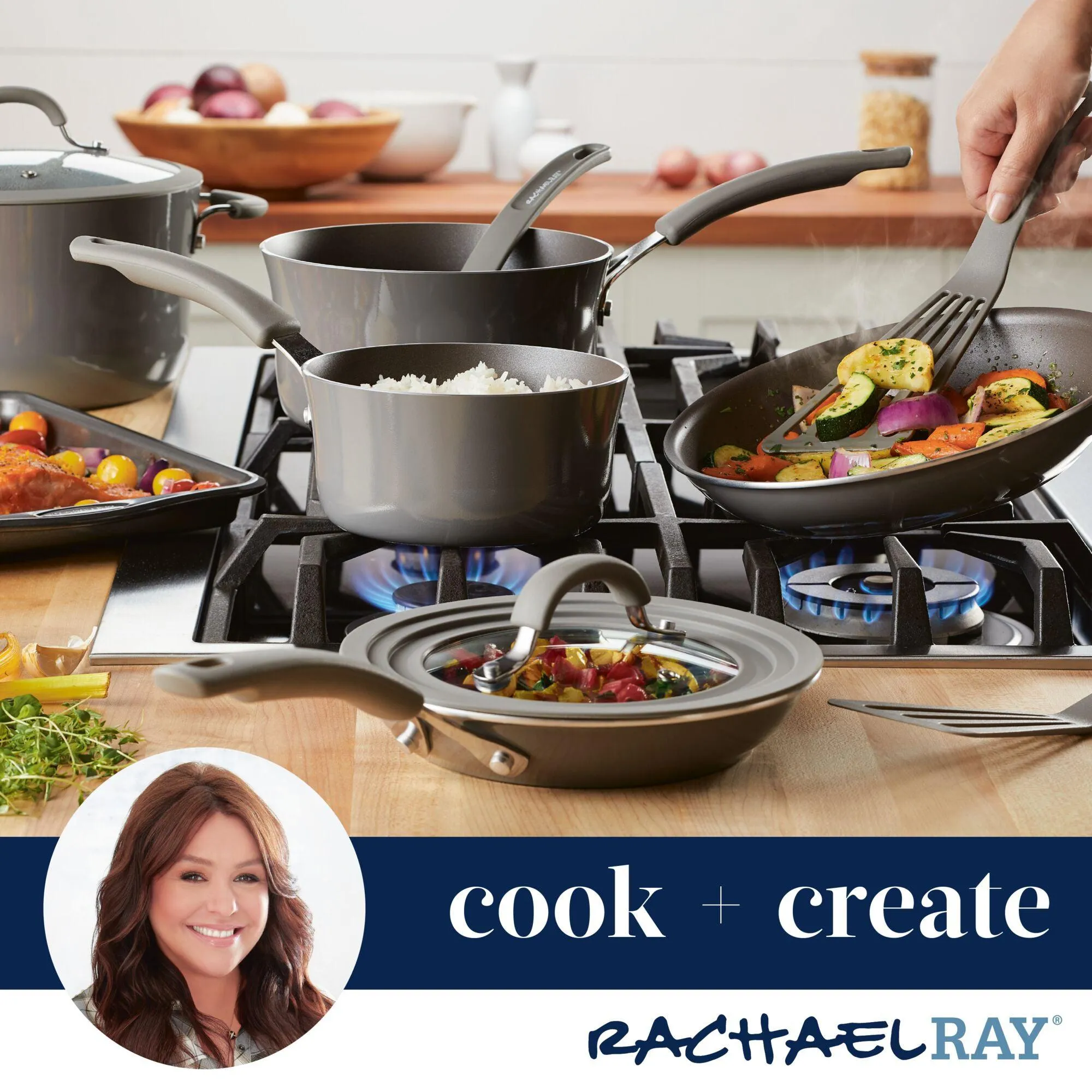 Cook   Create Nonstick Cookware Sets