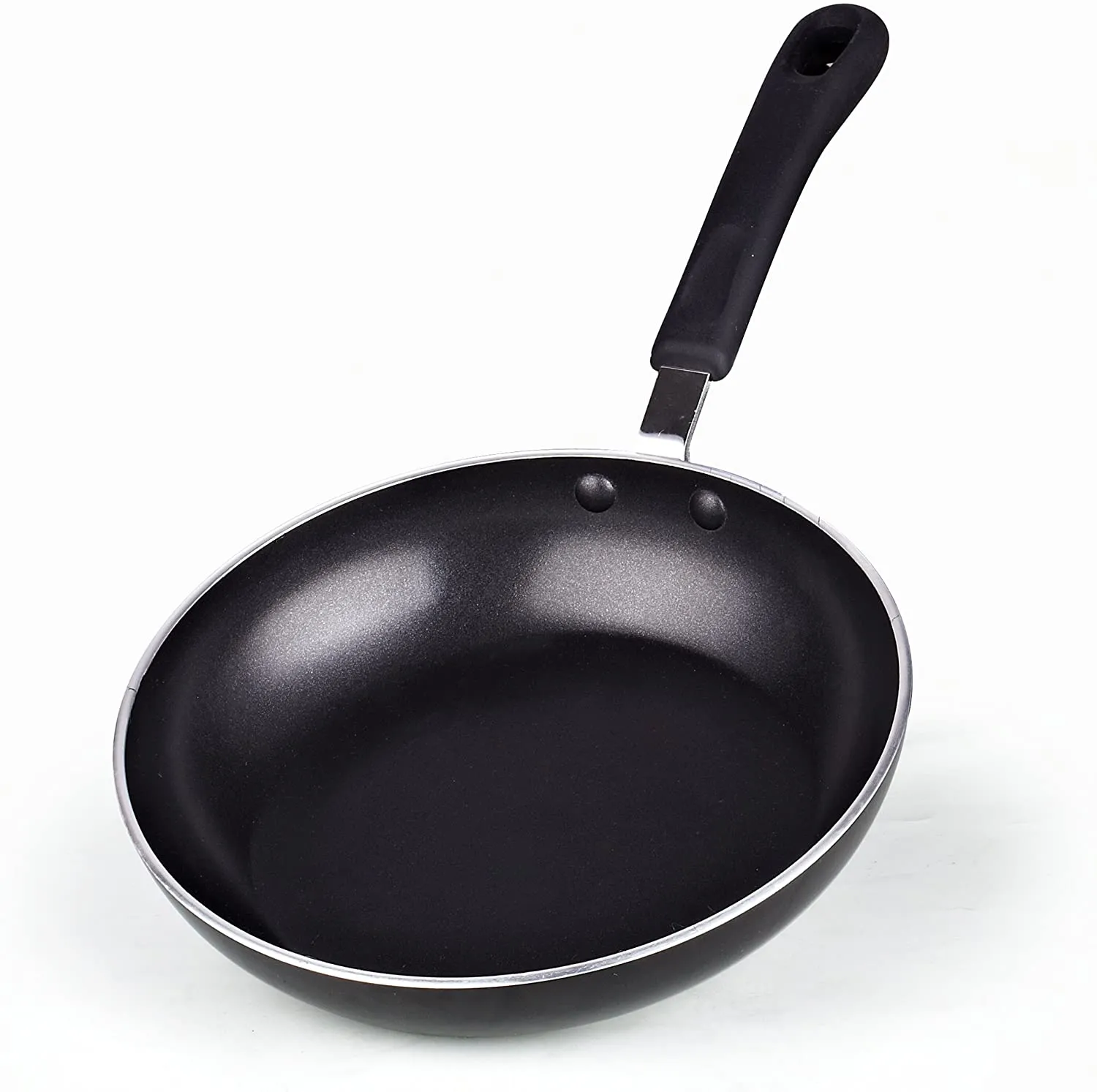 Cook N Home Pots and Pans Nonstick Kitchen Cookware Sets include Saucepan Frying Pan Stockpots 8-Piece, Heavy Gauge, Stay Cool Handle, Black