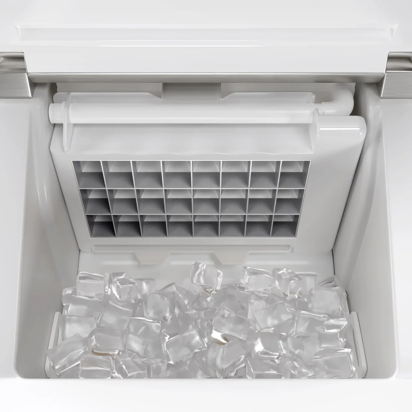 Edgestar PIM200SS Portable Stainless Steel Clear Ice Maker