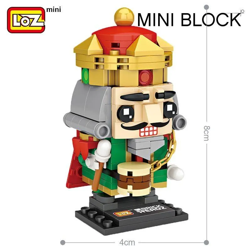Emperor Nutcracker | LOZ Mini Block Building Bricks Set Fairy Tale for Ages 10 