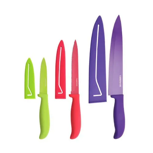 Farberware 6-Piece Stick-Resistant Cutlery Set