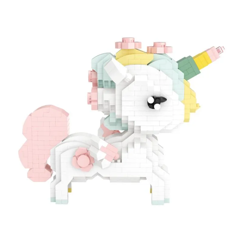 Flower Unicorn | LOZ Mini Block Building Bricks Set Cartoon Character for Ages 10 