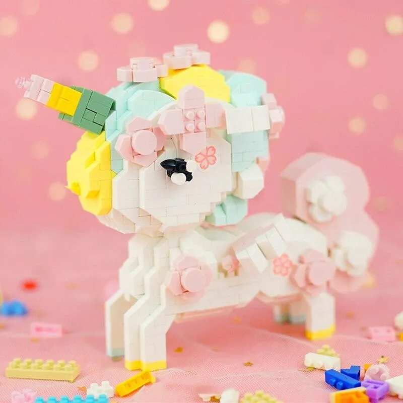 Flower Unicorn | LOZ Mini Block Building Bricks Set Cartoon Character for Ages 10 