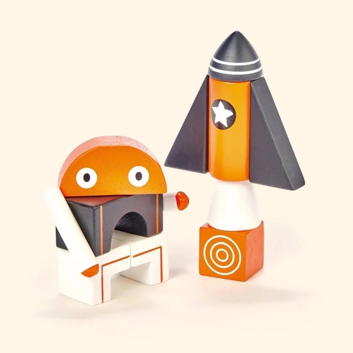 Galaxy Magnetic blocks Space Wooden Blocks