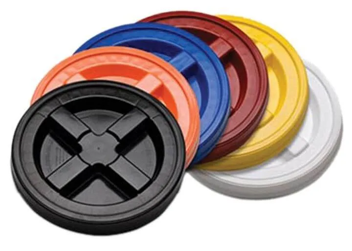 Gamma Seal Yellow Screw-on Bucket & Pail Lid