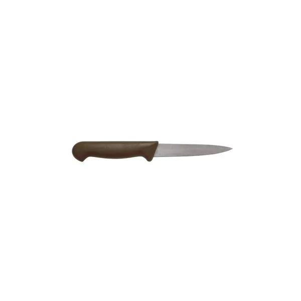 Genware 4" Vegetable Knife Brown