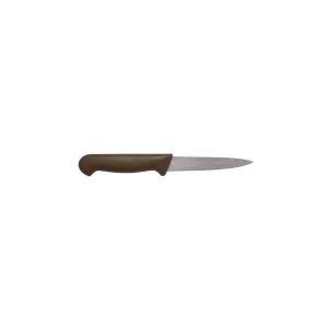 Genware 4" Vegetable Knife Brown