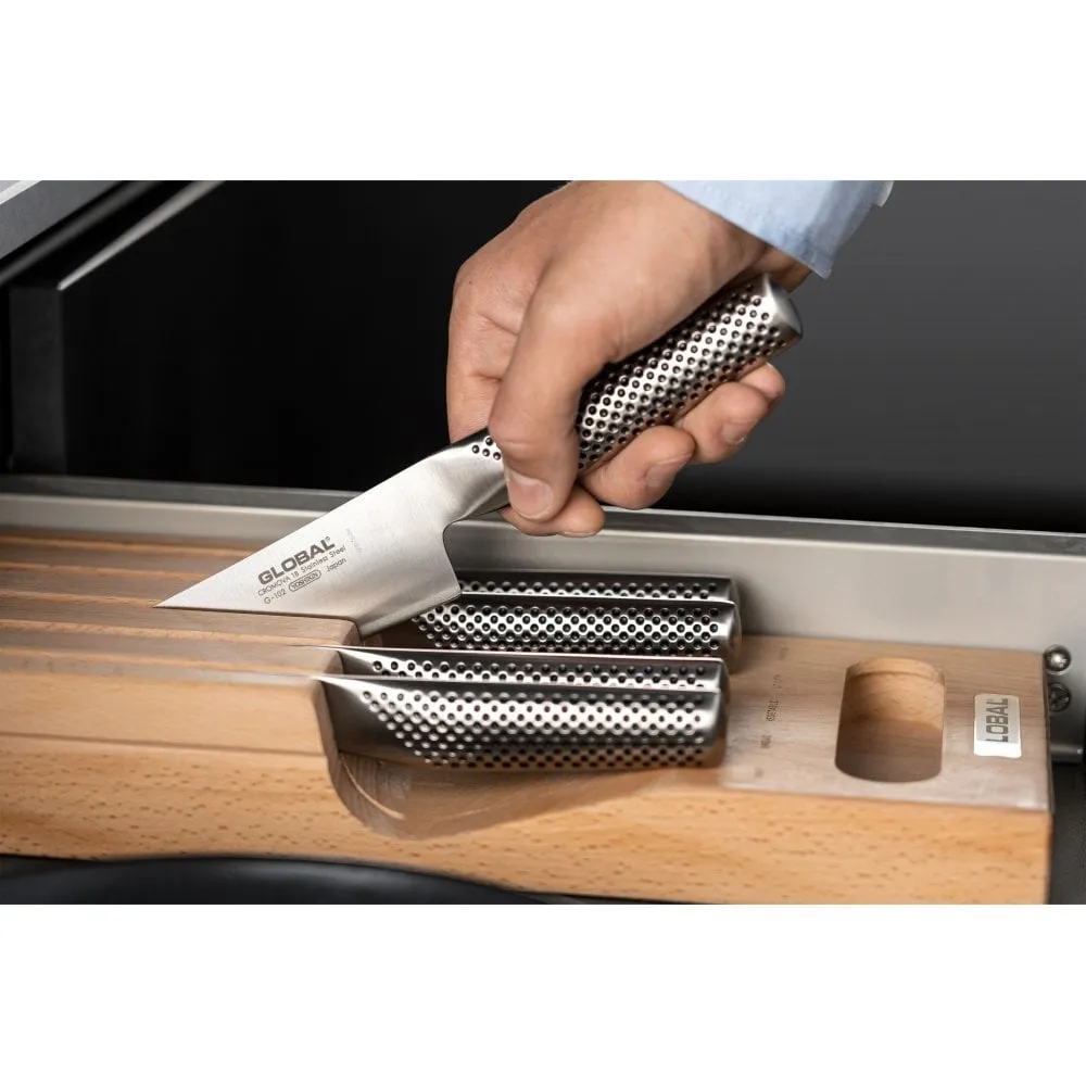 Global Hikaeme 6 Piece Drawer Knife Dock Set