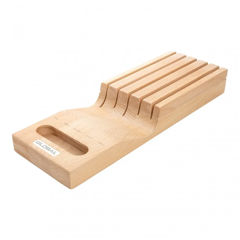 Global Hikaeme 6 Piece Drawer Knife Dock Set