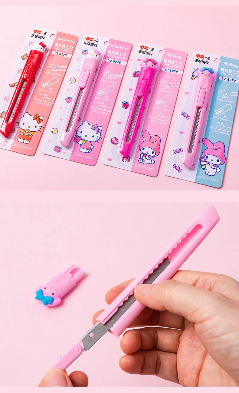 Hello Kitty My Melody Utility Knife