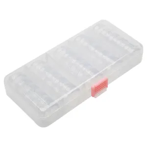 Keeper Stackers Storage Container with Round Stackable Bead Storage Containers, 25 Total