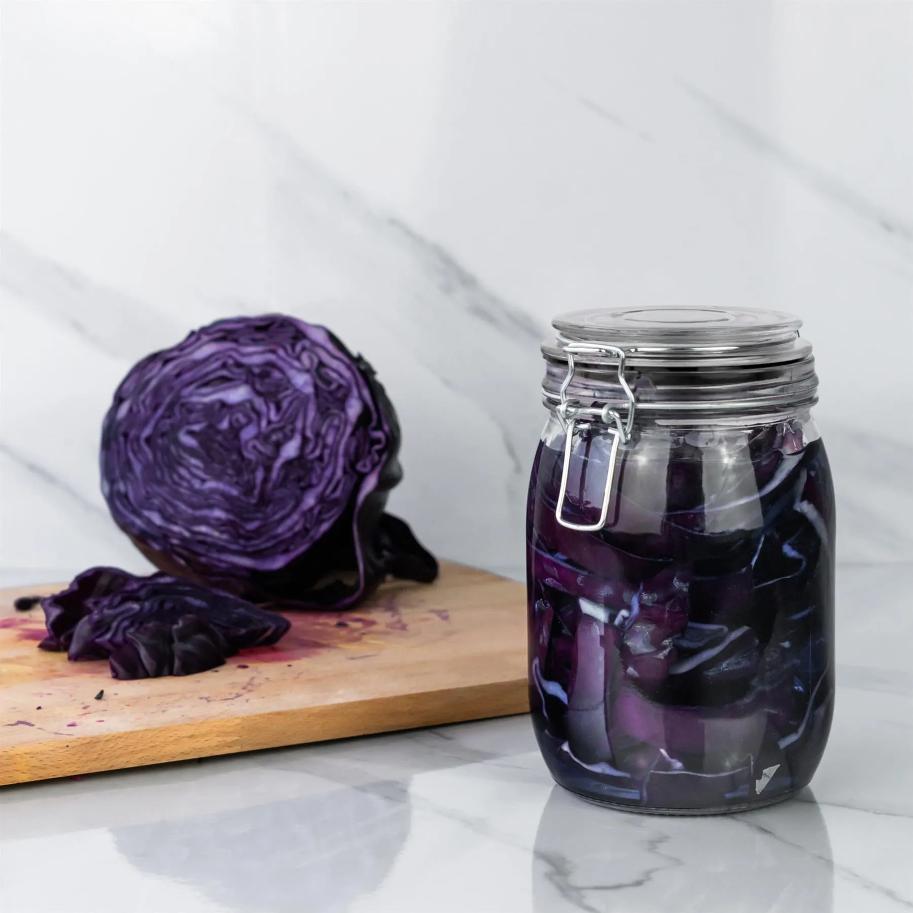 Large Glass Storage Jar Seals - Pack of Six - By Argon Tableware