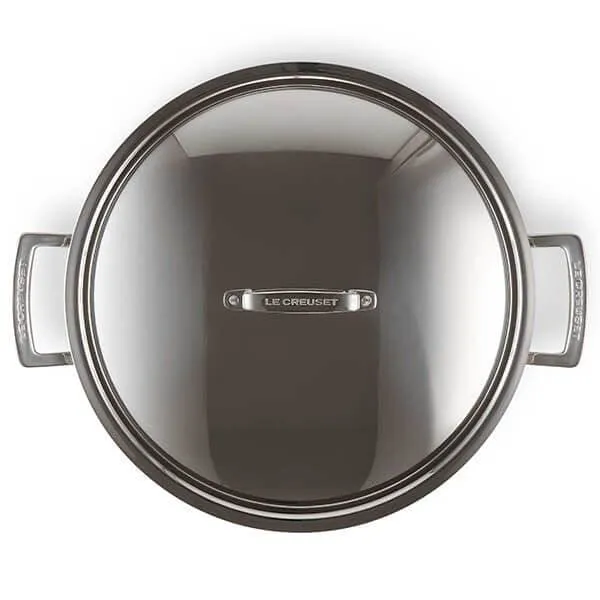 Le Creuset 3-ply Stainless Steel 30cm Non Stick Shallow Casserole