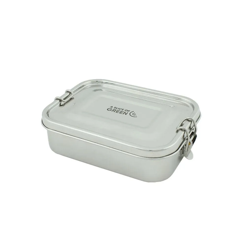 Leak Resistant Rectangle Lunch Box (Adoni) by A Slice of Green