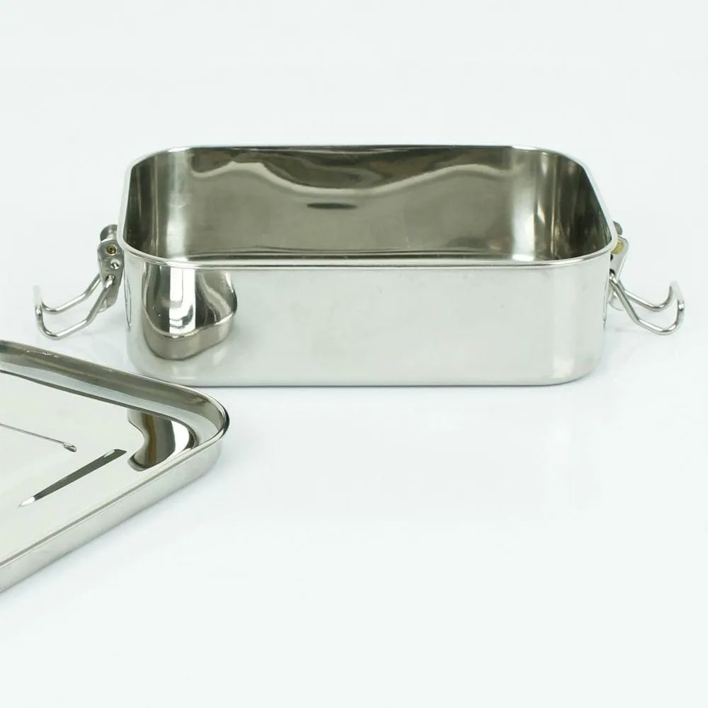 Leak Resistant Rectangle Lunch Box (Adoni) by A Slice of Green