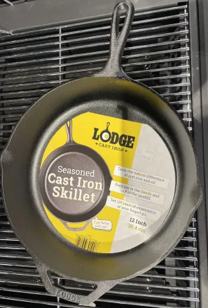 Lodge Cast Iron Cookware Skillet 12" - L10SK3