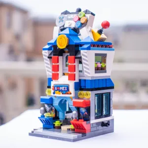 Mini Arcade | LOZ Mini Block Building Bricks Set Mini Street for Ages 10 