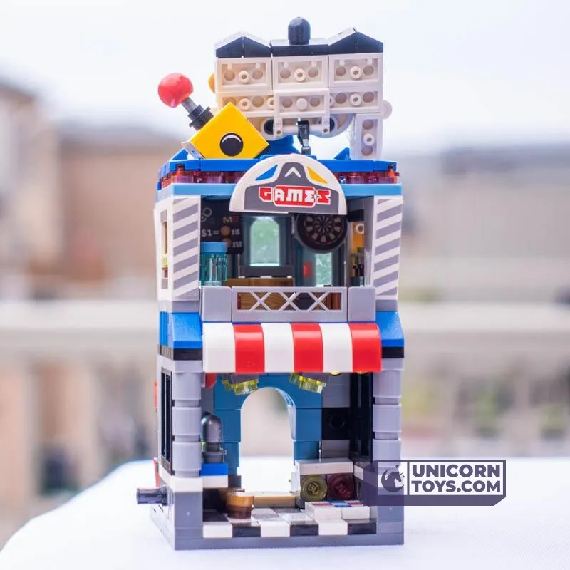 Mini Arcade | LOZ Mini Block Building Bricks Set Mini Street for Ages 10 