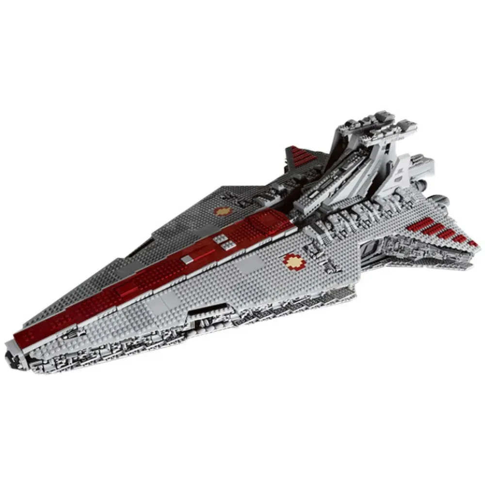 MOC NON  6685pcs Star Toys UCS Venator Republic Attack Cruiser Destroyer Set Buidling Blocks Bricks MOC-0694 Toy  for Kids no Box