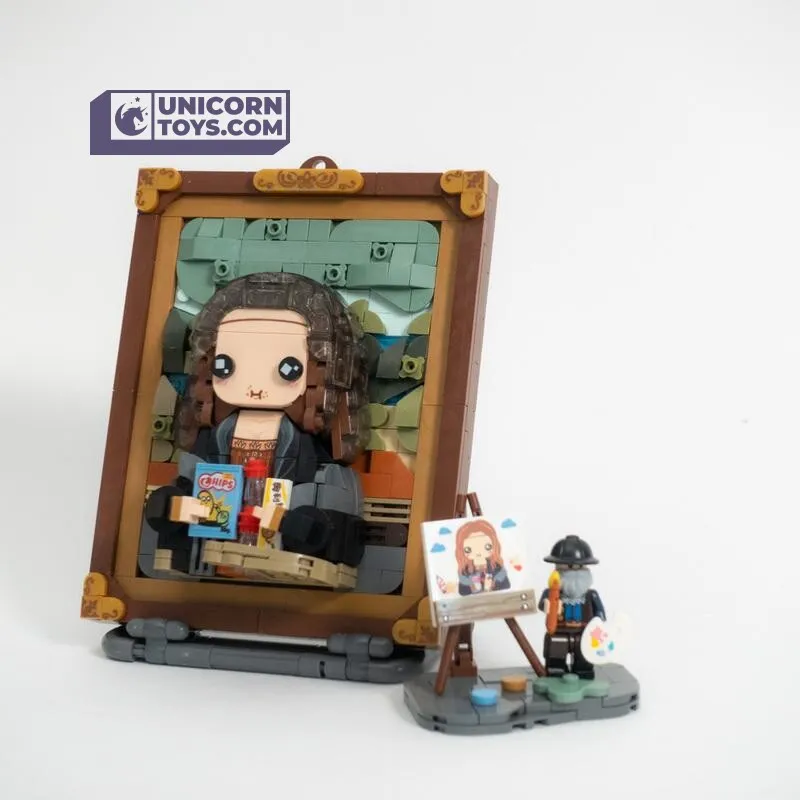 Mona Lisa | LOZ 1286 Mini Block Cute Painting Set for Ages 10 