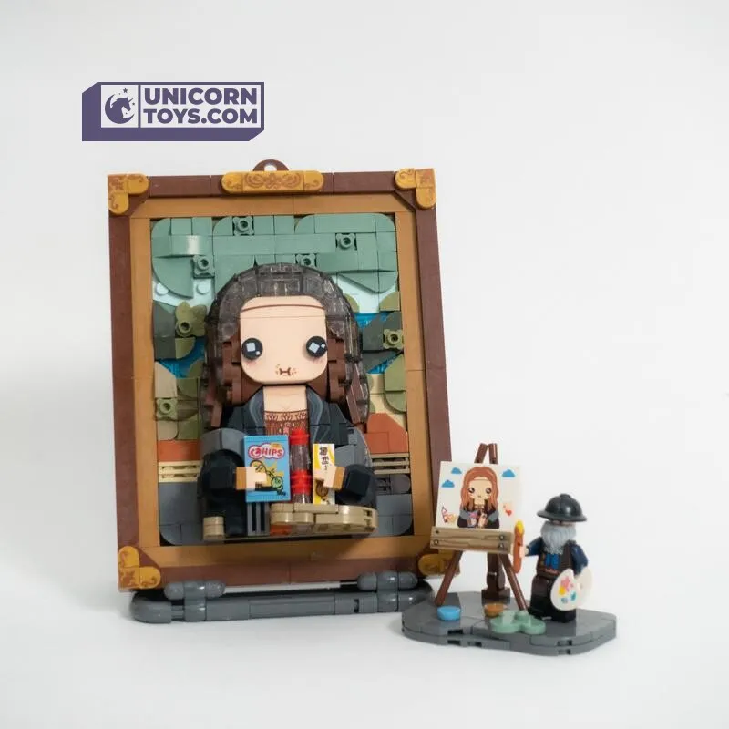 Mona Lisa | LOZ 1286 Mini Block Cute Painting Set for Ages 10 