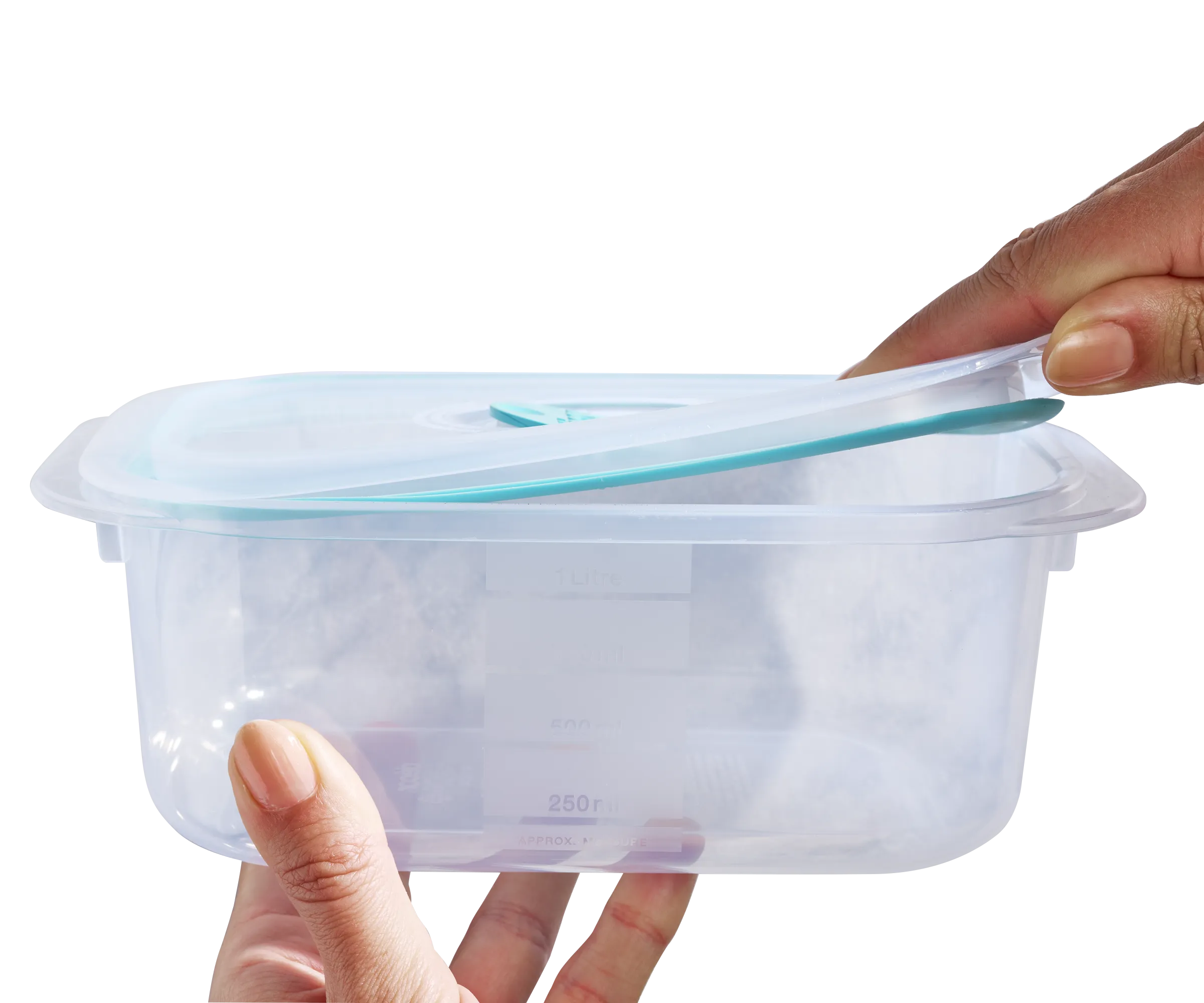 Plastic Container, Oblong 800ml