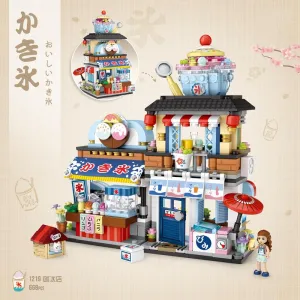 Shaved Ice Shop | LOZ 1219 Building Bricks Mini Street Set for Ages 10 