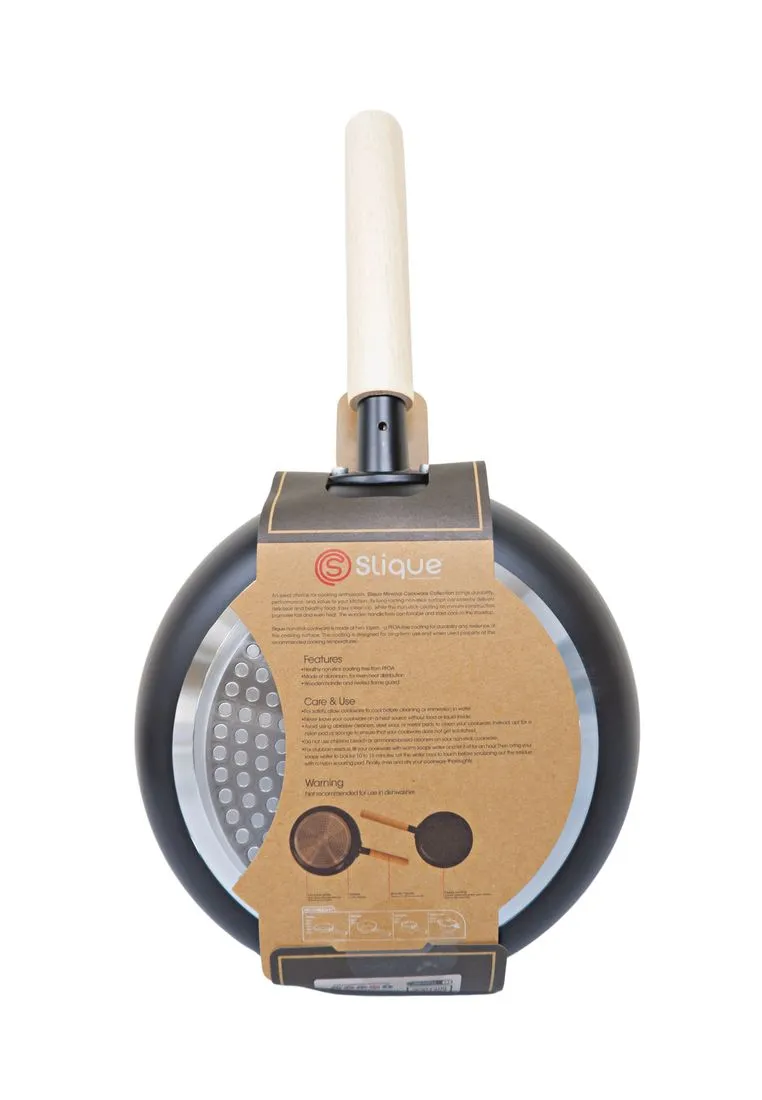 Slique Ceramic Fry Pan - Black