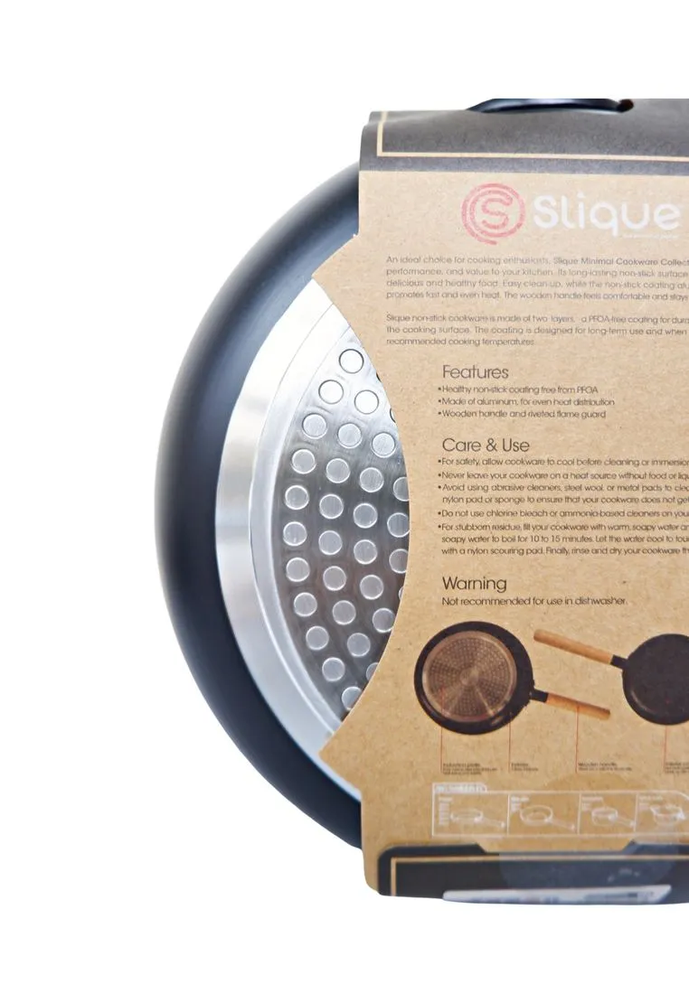 Slique Ceramic Fry Pan - Black