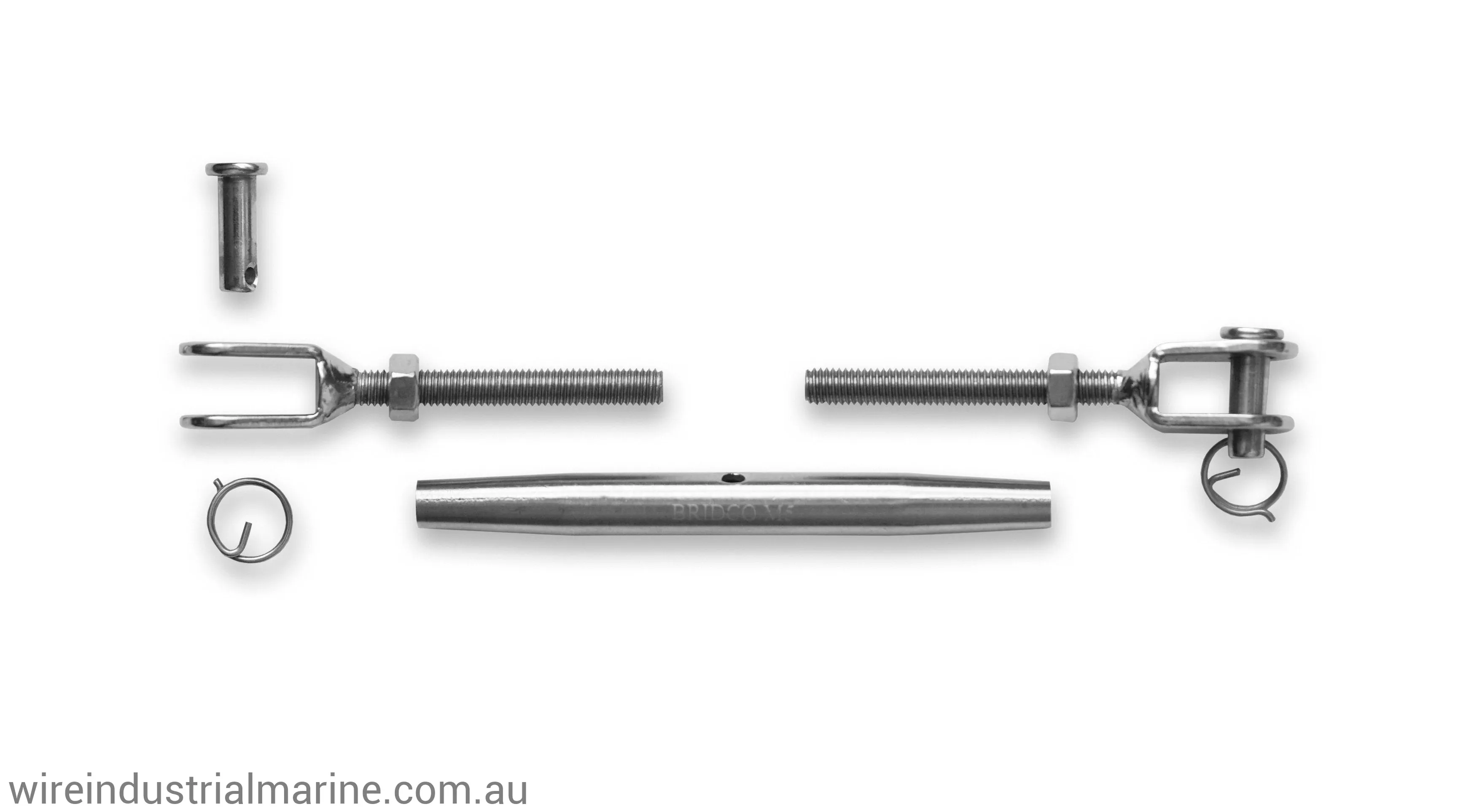 Stainless steel bottlescrew (5mm)