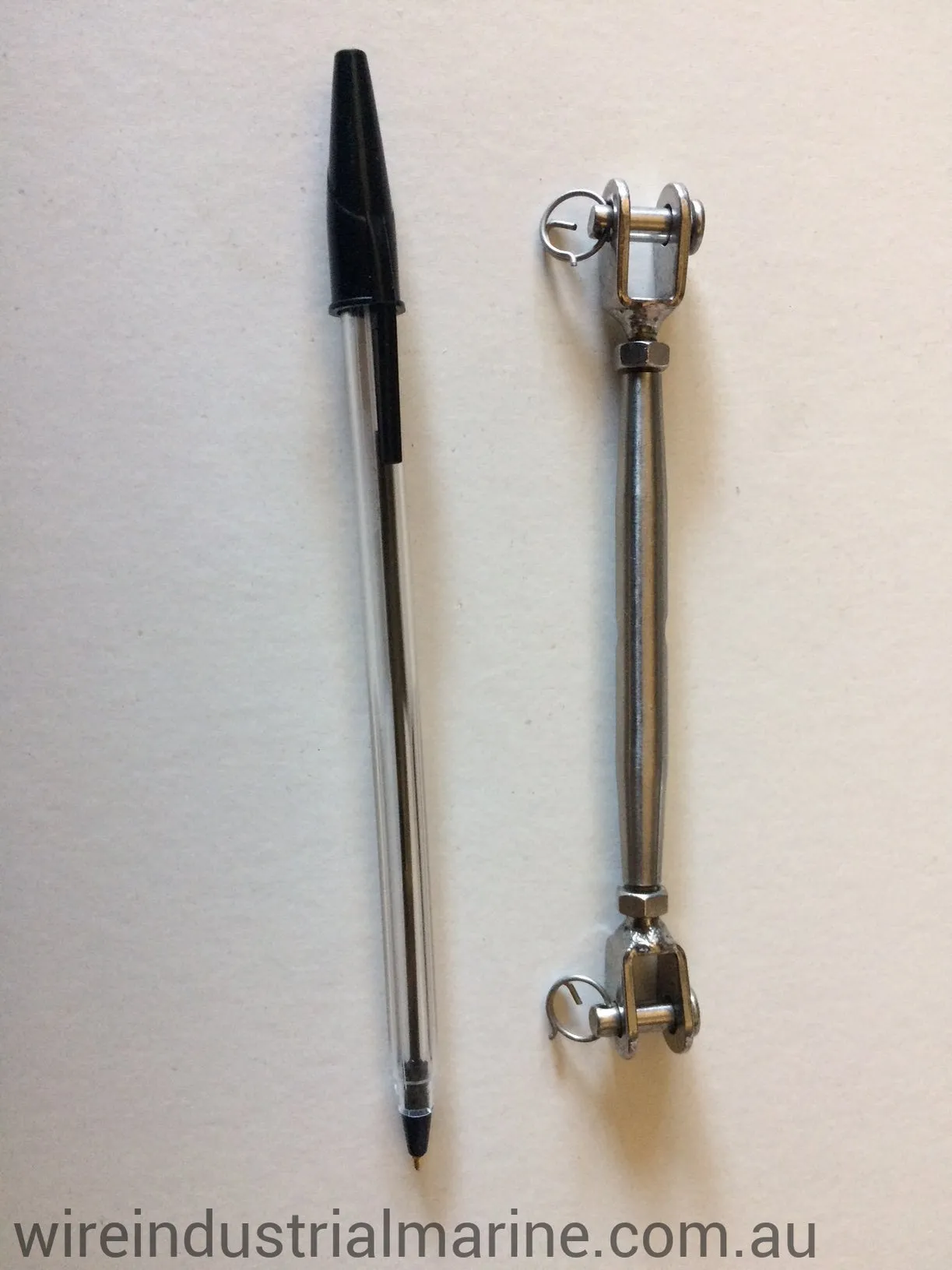 Stainless steel bottlescrew (5mm)