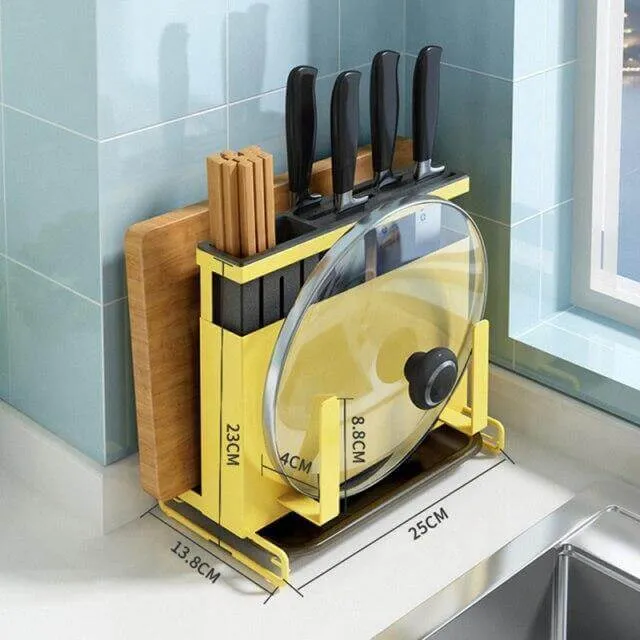 Stainless Steel Kitchen Utensils Organizer Drying Rack